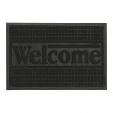Коврик придверный Eco Fabric Welcome 40*60 см Черный 4060-114 Коврик придверный Eco Fabric Welcome 40*60 см