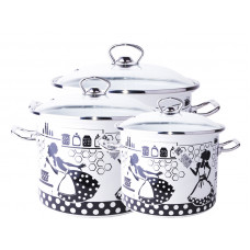 Набір каструль Idilia №1500 Кітчен 31381