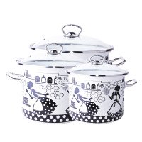 Набір каструль Idilia №1500 Кітчен 31381