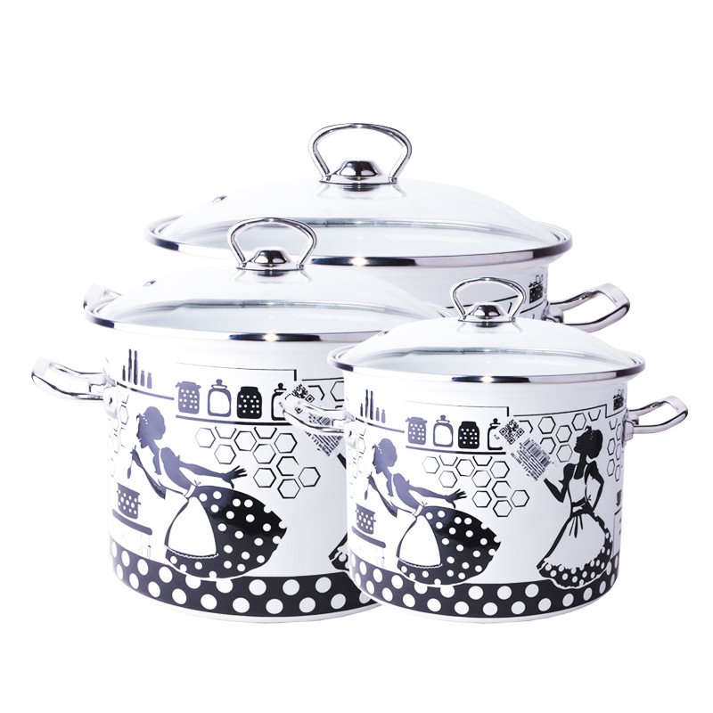 Набір каструль Idilia №1500 Кітчен 31381 - Blue