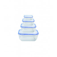 Набір контейнерів герметичних StarsPlast 4 шт 0,8*1,4*2,3*4 л 94074