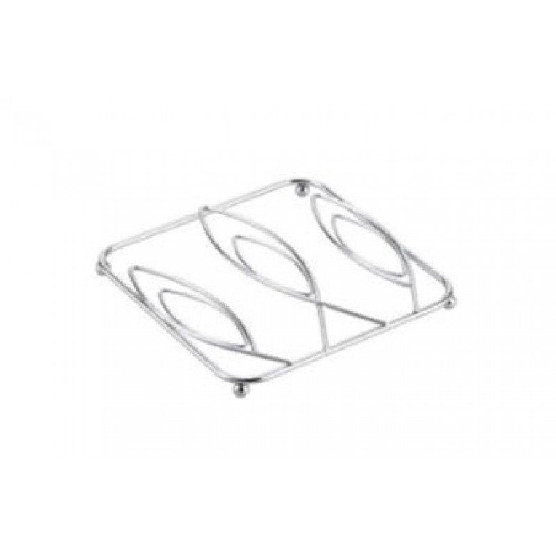 Підставка 17см прямокут. нерж. Listek 8053 Tadar - Квіти