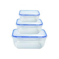 Набір контейнерів герметичних StarsPlast 3 шт 0,4*0,8*1,4 л 94071