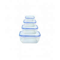 Набір контейнерів герметичних StarsPlast 4 шт 0,8*1,4*2,3*4 л 94074