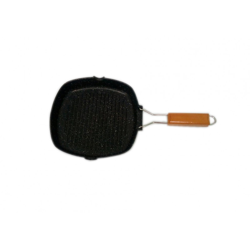 Сковорода-гриль Empire 28 см Граніт ЕМ-7543  - Чорний