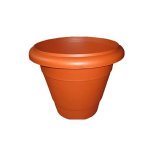 Горщик для квітів ММ-Пласт Лаура 33 см Lau33 - Теракотовий