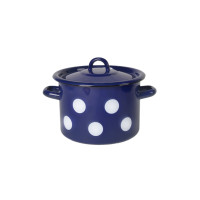 Каструля Idilia 3 л 16121/4 Білий горох Синій 43363