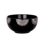 Салатник Limited Edition Піала KORA 540 мл Чорний JH1343-1 - Сірий