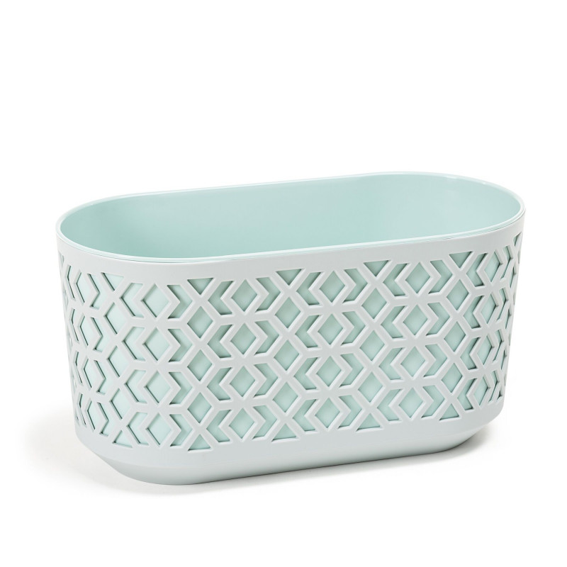 Горщик для квітів із вкладом Ламела Ацтек 40 см овальний 794  - Овочі