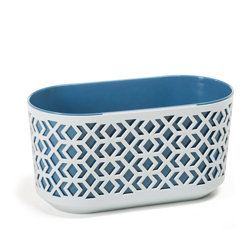 Горщик для квітів із вкладом Ламела Ацтек 40 см овальний 794  - Овочі