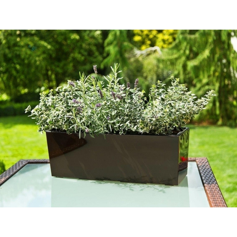 Горшок террасный Ламела Бегония 56 см с вкладом 556