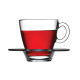 Набір чашок для чаю 215 мл Pasabahce Aqua 6 шт 95040