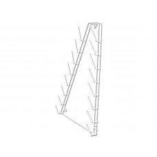 Сушарка для кришок Toth 45*25*8 см металева 700341