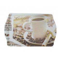 Поднос Ach Impex 35*22,5*2 см. Кофе Time 156132 M40213