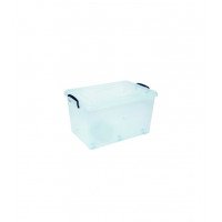 Контейнер StarsPlast на колесах 58 л Прозорий 94162