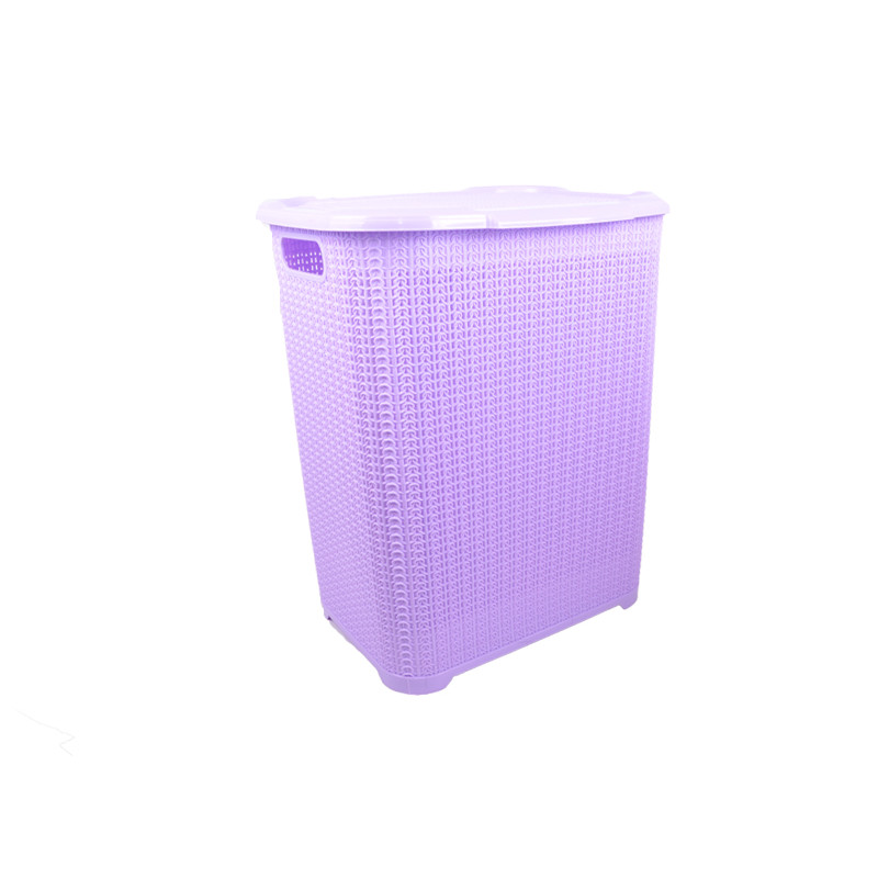 Кошик для білизни вертикальний StarsPlast 45 л 94053 - Синій