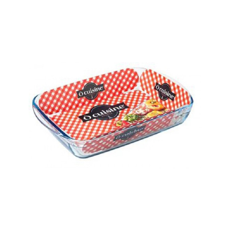 Форма прямокутна для запікання Pyrex О Cuisine 40,5*27*7 см - Помаранчевий
