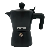 Кавоварка гейзерна Pepper Чорна Перлина PR-2242