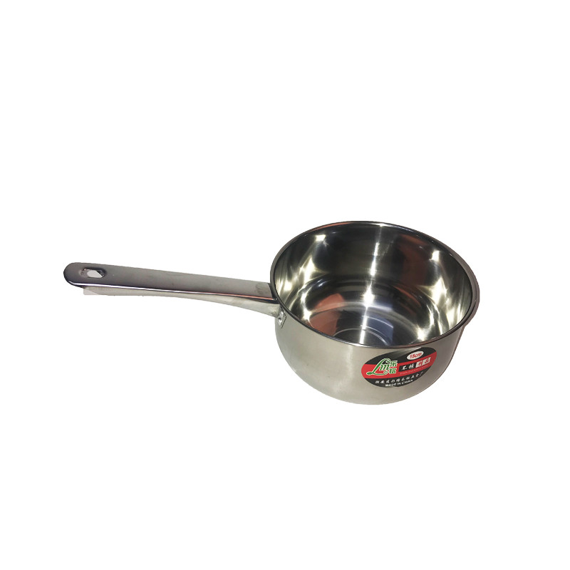 Ківш нержавійка Zauberg 18 см YW18 007-18 - Cappuchino