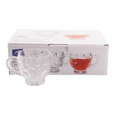 Набір кружок скляних Interos 6 шт 200 мл BMZ55007IC