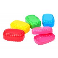 Мыльница дорожная Мед Бисер D104