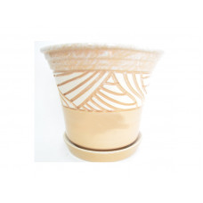 Горщик Жасмін Пальма піскова 26 см