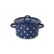 Кастрюля Idilia 2 л 16101/4 Полька Синяя 41403
