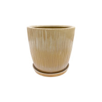 Горщик керамічний КООП Гоббі Долото №1 Пісковий 15 см 0180