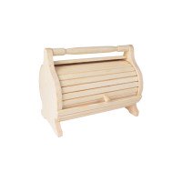 Хлібниця дерев*яна КМ Бочка з ручкою 