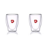 Набір стаканів Con Brio 6 шт 260 мл подвійна стінка CB-8826