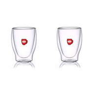 Набір стаканів Con Brio 6 шт 310 мл подвійна стінка CB-8831 