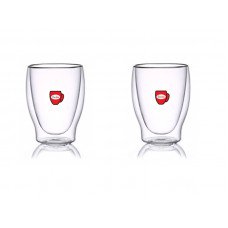 Набір стаканів Con Brio 6 шт 310 мл подвійна стінка CB-8831 