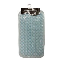 Килимок для душової Eco Fabric Медальйон 65*34 см Прозоро-блакитний 6534-003