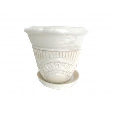 Горщик Конус Рим білий 19 см