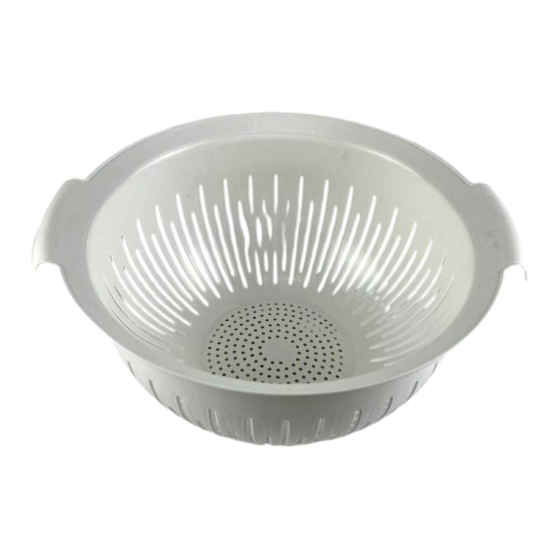 Друшляк з ручками Darcoplast 13 см 4523-дп - Жовтий