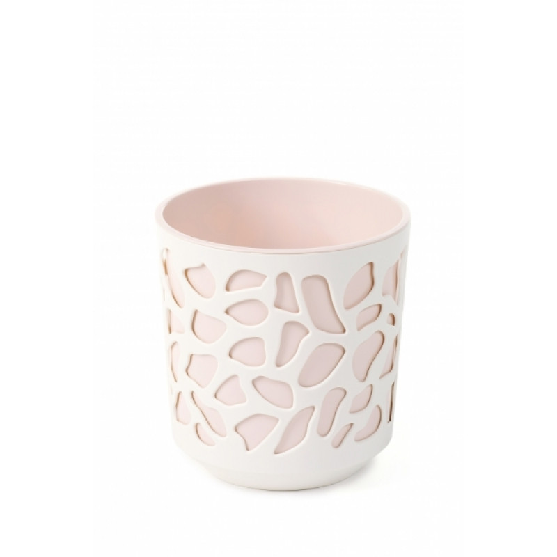 Горщик для квітів із вкладом Ламела Дует 19 см 761 - Аметист