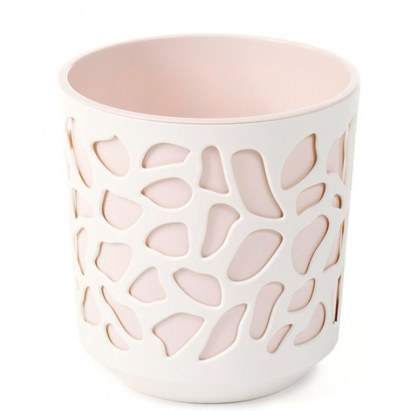 Горщик для квітів із вкладом Ламела Дует 19 см 761 - Аметист