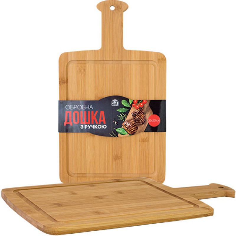 Дошка обробна з ручкою SNT 35*20*1 см 8830