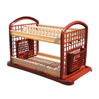 Сушка для посуду Консенсус 2-ярусна для 14 тарілок