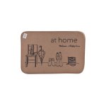 Килимок 40*60см 1пр Льон 6-1 Схід-М - Лосось