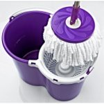 Набір для миття підлоги Irak Plastik Супервіджим 360 20 л TE-120 - Фіолетовий