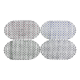 Коврик для душевой Eco Fabric Точка 63х34см Синий 6334-001