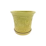 Горщик керамічний КООП Жасмин Завиток Лимонний 20 см 0084 - Оріфлейм