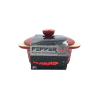 Кастрюля для выпечки Pepper 1,4 л 19 см с крышкой PR-3219