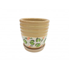 Горщик керамічний КООП Бриз Конюшина 16 см 0159