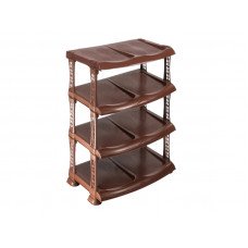 Полиця для взуття 4-ярусна R-plastic Люкс