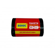 Мусорные пакеты Бонус 35 л 100 шт