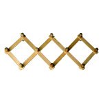 Вішак дерев*яний на 10 гачків Вг-Мікс Гармошка 058972 - Фіолетовий