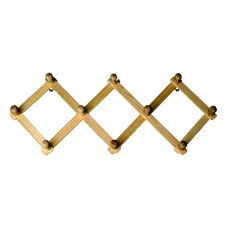 Вішак дерев*яний на 10 гачків Вг-Мікс Гармошка 058972