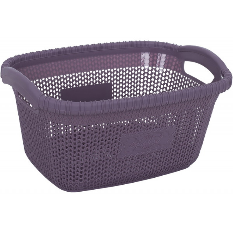 Кошик для білизни Violet House Віолетта 28 л 1003 - Фісташковий